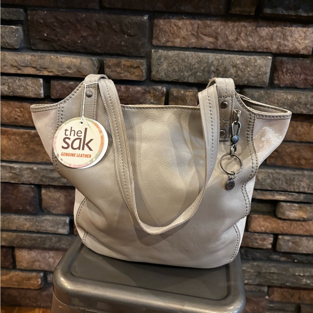The Sak Tansy Leather Tote, Shadow Sparkle